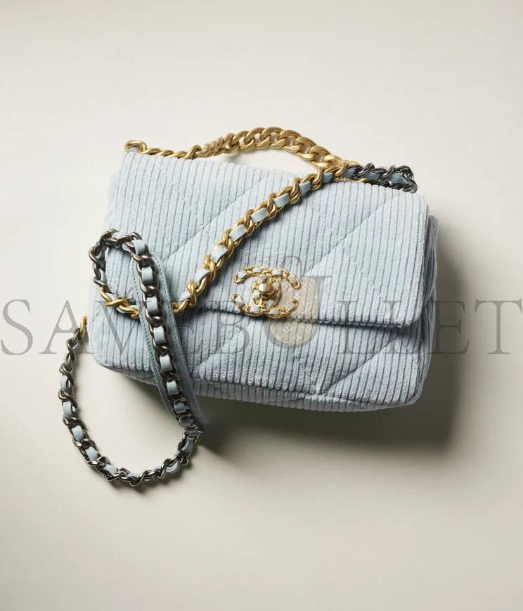 CHANEL CHANEL 19 HANDBAG GOLD HARDWARE AS1160 B08964 NJ582 (26*16*9cm) CHANEL CHANEL 19 HANDBAG GOLD HARDWARE AS1160 B08964 NJ582 (26*16*9cm)